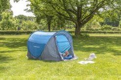 Dunlop Pop Up Tent 220 X 120 X 90 Cm - Grijs/ Blauw - 1 Persoons 4 Dunlop Pop Up Tent 220 X 120 X 90 Cm - Grijs/ Blauw - 1 Persoons -Bo-Camp Verkoop 1200x800 56