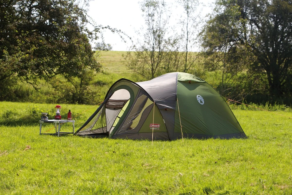 Coleman Darwin 3 Plus Koepeltent - 3-Persoons - Groen Coleman Darwin 3 Plus Koepeltent - 3-Persoons - Groen -Bo-Camp Verkoop 1200x800 86