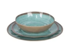 Bo-Camp Servies Halo - 12 Delig Melamine - Aqua -Bo-Camp Verkoop 1200x813 5