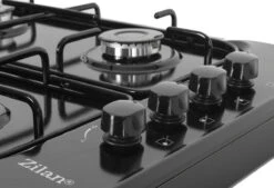 Zilan - Vrijstaande Gaskookplaat - 4 Branders - Gaskooktoestel 4 Pits - Zwart - Roestbestendig -Bo-Camp Verkoop 1200x819 2