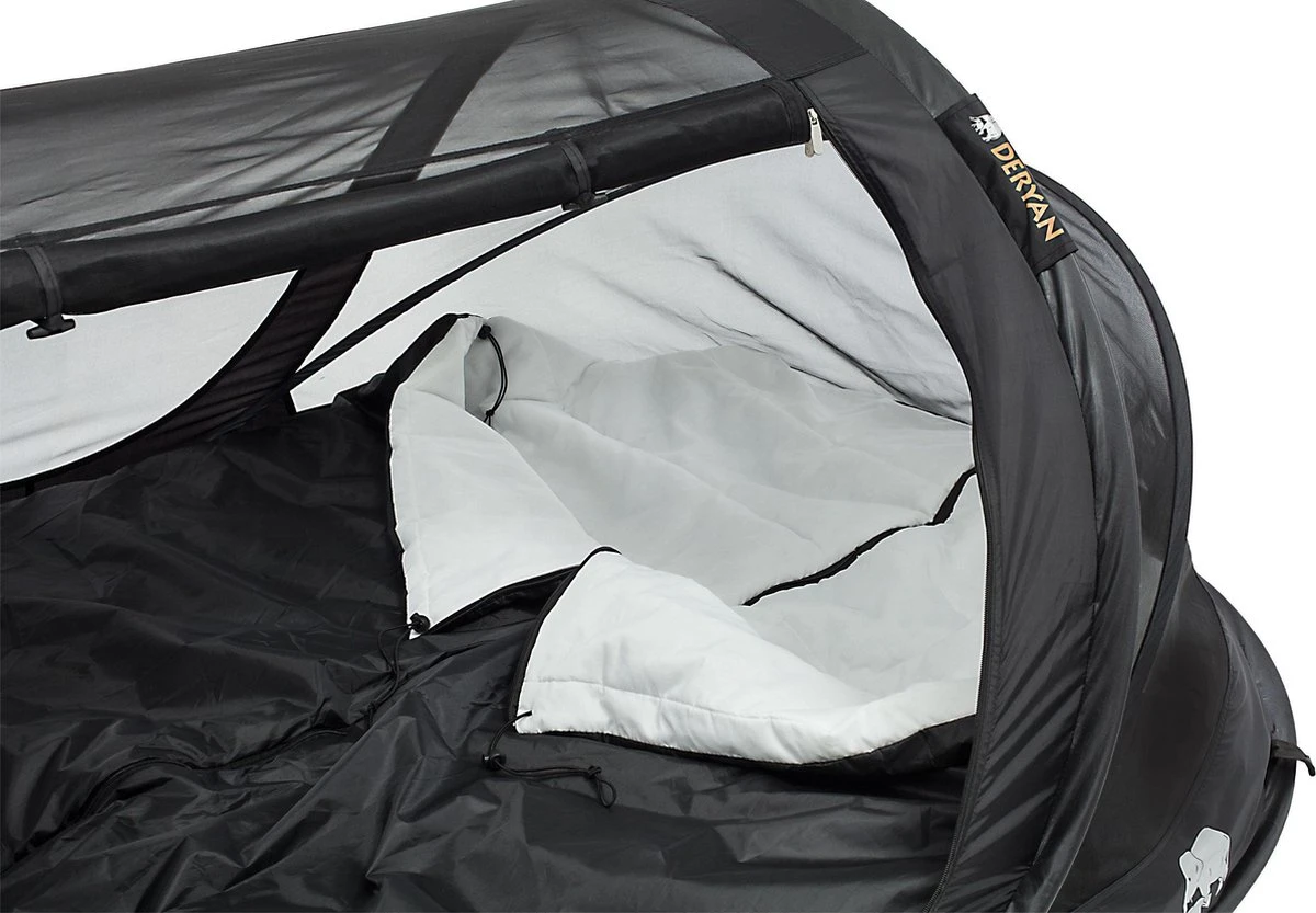 Deryan Luxe Pop-up reisklamboe - Lichtgewicht 2 persoons klamboe – Geimpregneerd - Slaapcompartiment voor tent - Binnentent Deryan Luxe Pop-up Reisklamboe - Lichtgewicht 2 Persoons Klamboe – Geimpregneerd - Slaapcompartiment Voor Tent - Binnentent -Bo-Camp Verkoop 1200x833 3