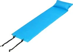 Springos Slaapmat | Zelfopblazend | 186 Cm | Inclusief Hoes & Hoofdkussen | Lichtblauw -Bo-Camp Verkoop 1200x848 8