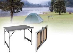 Hi Opvouwbare Campingtafel - 100 X 60 X 73-94 Cm 2 Hi Opvouwbare Campingtafel - 100 X 60 X 73-94 Cm -Bo-Camp Verkoop 1200x880