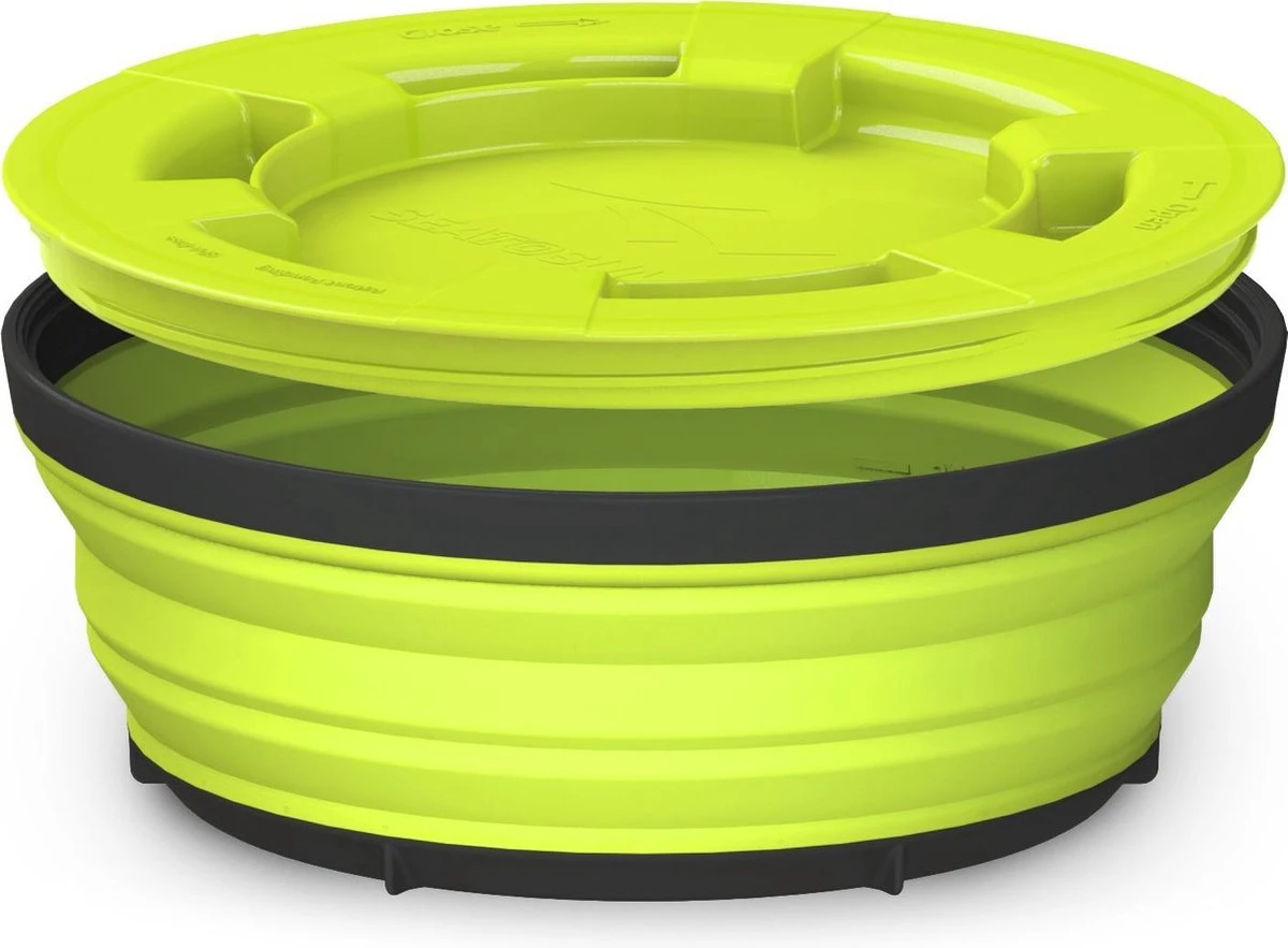Sea to Summit X-Seal & Go Campingservies inklapbaar - Schaal - Large - Lime Sea To Summit X-Seal & Go Campingservies Inklapbaar - Schaal - Large - Lime -Bo-Camp Verkoop 1200x883 4