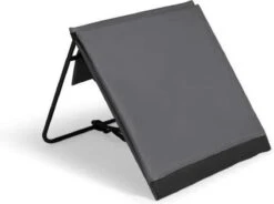 Set Van 2 Strandmatten Met Verstelbare Rugleuning - Gevuld Met Comfortschuim, Ultralicht En Opvouwbaar Om Ruimte Te Besparen – Grijs -Bo-Camp Verkoop 1200x896