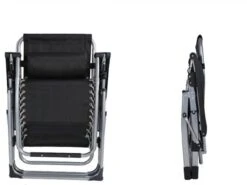 Campingstoel Relax - Ligstoel - Instelbaar En Inklapbare Standenstoel -Bo-Camp Verkoop 1200x897