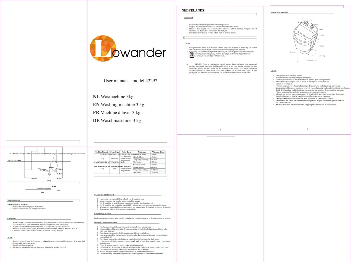 Lowander mini wasmachine 3kg met centrifuge - Kleine camping wasmachine - met Bovenlader Lowander Mini Wasmachine 3kg Met Centrifuge - Kleine Camping Wasmachine - Met Bovenlader -Bo-Camp Verkoop 1200x898 1