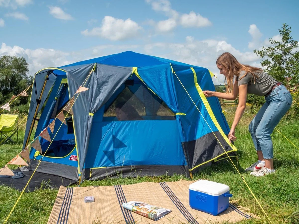 Coleman OctaGo Tent - Festival - 3-Persoons - Blauw/lime Coleman OctaGo Tent - Festival - 3-Persoons - Blauw/lime -Bo-Camp Verkoop 1200x900 25