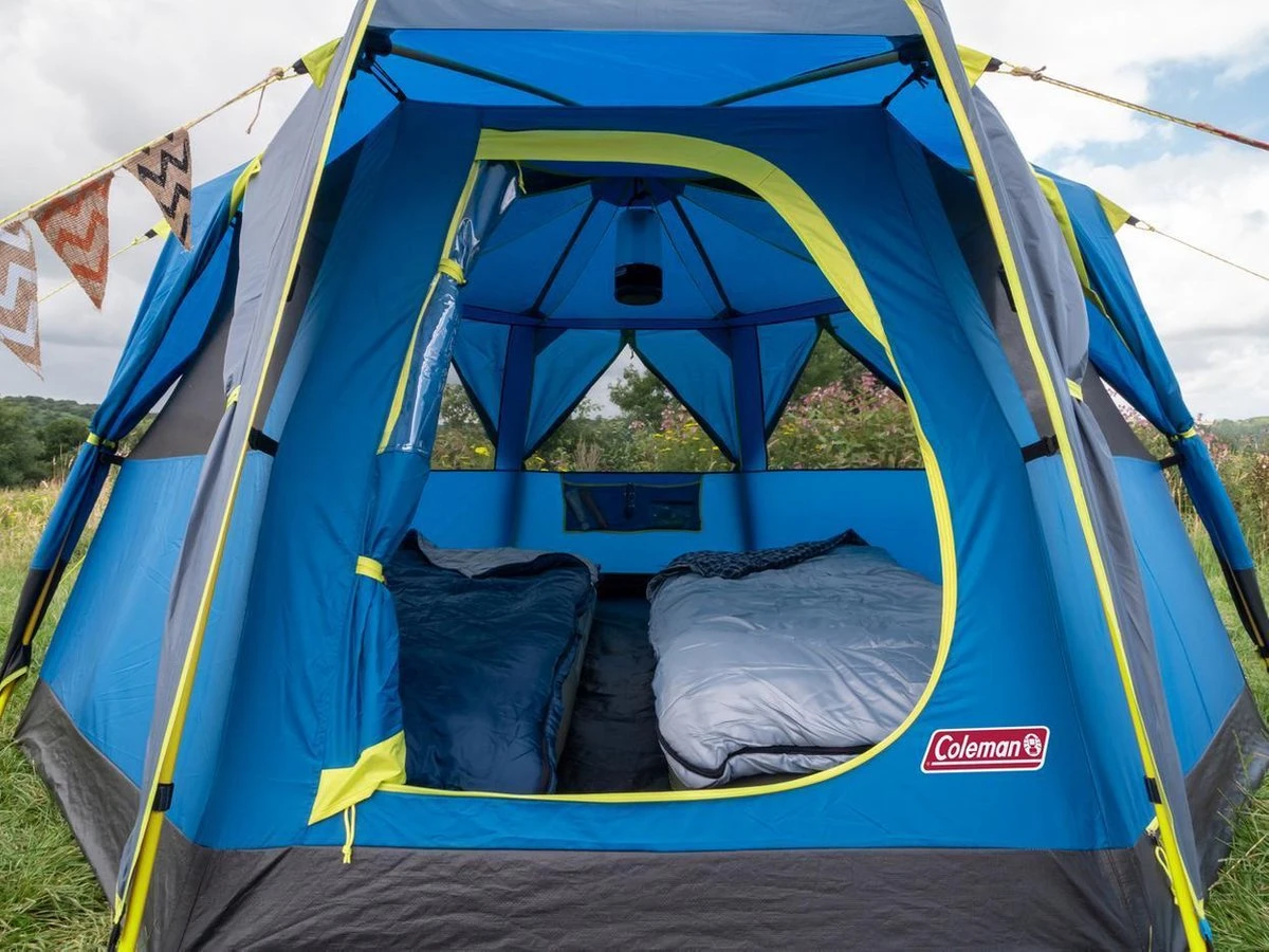 Coleman OctaGo Tent - Festival - 3-Persoons - Blauw/lime Coleman OctaGo Tent - Festival - 3-Persoons - Blauw/lime -Bo-Camp Verkoop 1200x900 26