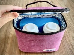 Youha® Koeltas Met Koelelement - Babymelk Koelen - Moderne Moedermelk Tas - Babymelk Koud Houden - Handig Draadbaar - Kleur: Roze/Paars 2 Youha® Koeltas Met Koelelement - Babymelk Koelen - Moderne Moedermelk Tas - Babymelk Koud Houden - Handig Draadbaar - Kleur: Roze/Paars -Bo-Camp Verkoop 1200x900 63