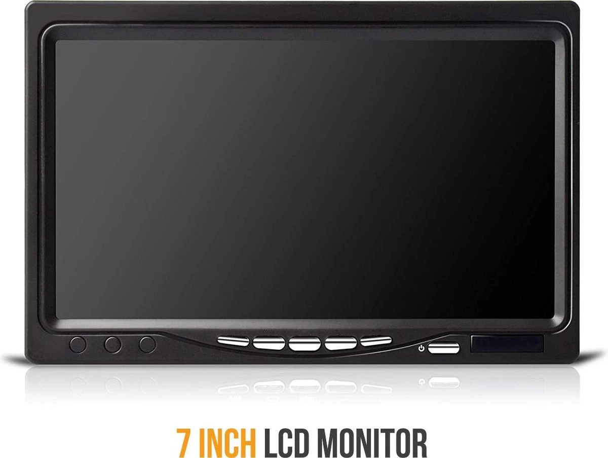 Strex Achteruitrijcamera Set Bedraad - 7" Scherm - 18LED Nachtzicht 15m - IP67 Waterdicht - Achteruitrij Camera Strex Achteruitrijcamera Set Bedraad - 7" Scherm - 18LED Nachtzicht 15m - IP67 Waterdicht - Achteruitrij Camera -Bo-Camp Verkoop 1200x903 3