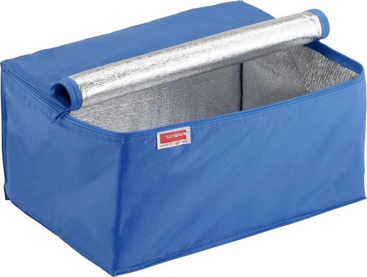 Sunware - Square koeltas blauw - voor vouwkrat 32L - 43 x 31 x 23 cm Sunware - Square Koeltas Blauw - Voor Vouwkrat 32L - 43 X 31 X 23 Cm -Bo-Camp Verkoop 1200x904 5