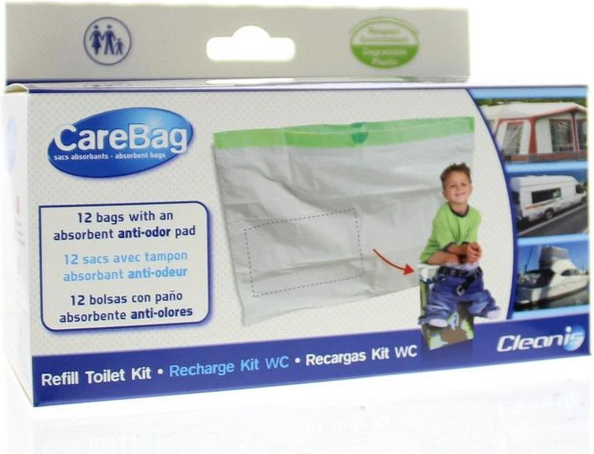Care-Bag droogtoilet 12st Care-Bag Droogtoilet 12st -Bo-Camp Verkoop 1200x917 2