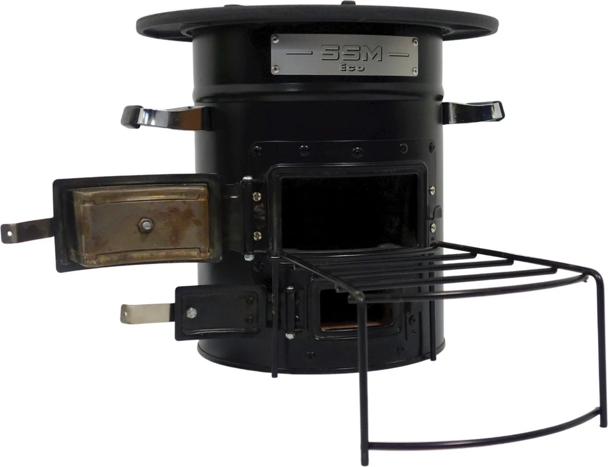 Dutch Rocket Stove - Rocket Stove - Kooktoestel op houtvuur - met Draagtas - Dutch Oven Dutch Rocket Stove - Rocket Stove - Kooktoestel Op Houtvuur - Met Draagtas - Dutch Oven -Bo-Camp Verkoop