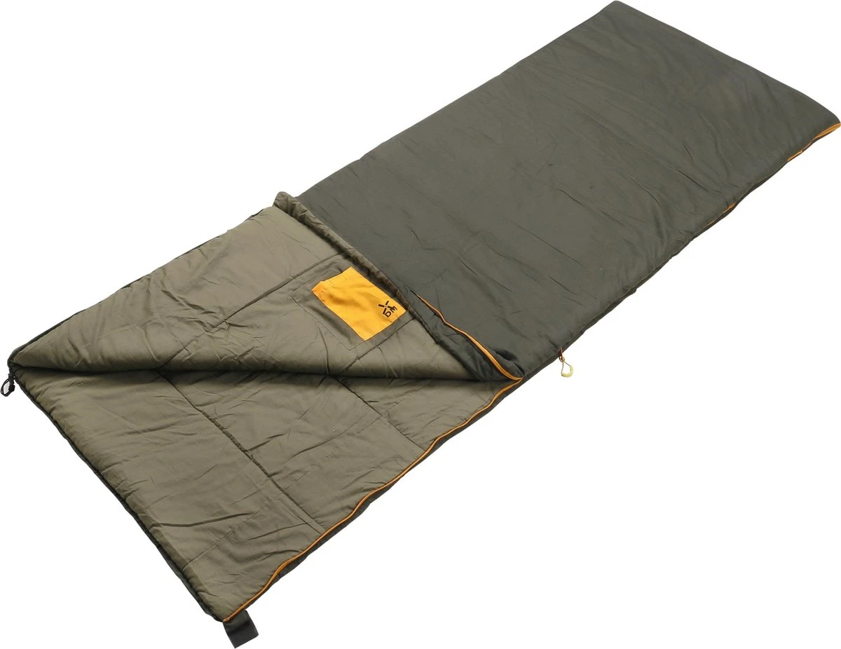 Dutch Mountains Slaapzak Vlieland XL - Grote katoenen 210 x 80cm lichtgewicht - Incl. tasje en tochtstrip -Comfortzone: 5-8 graden- Dutch Mountains Slaapzak Vlieland XL - Grote Katoenen 210 X 80cm Lichtgewicht - Incl. Tasje En Tochtstrip -Comfortzone: 5-8 Graden- -Bo-Camp Verkoop