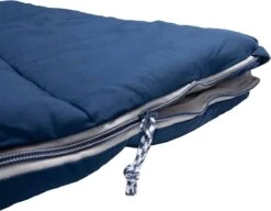NOMAD® Brisbane XL Slaapzak | 220x90cm Blauw | Lichtgewicht & Kwalitatief | Dekenmodel Slaapzak | Incl Hoes -Bo-Camp Verkoop 1200x933