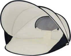 Deryan Luxe Pop Up Strandtent XXL - Anti-UV 50+ - Cream -Bo-Camp Verkoop 1200x942 2