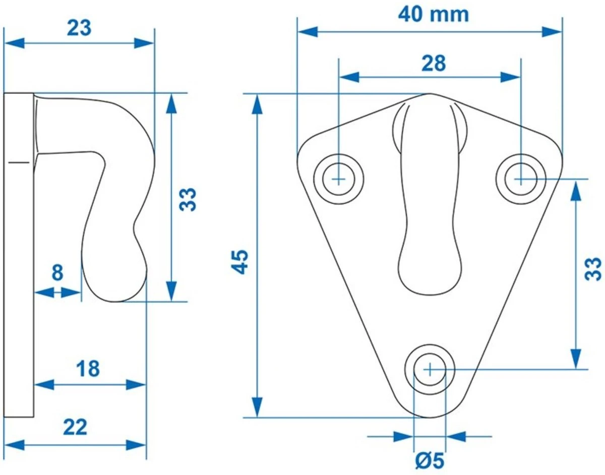Pro Plus Haak - Touwhaak - Metaal - 40 x 45 mm - 20 stuks PROPLUS Pro Plus Haak - Touwhaak - Metaal - 40 X 45 Mm - 20 Stuks -Bo-Camp Verkoop 1200x942 5