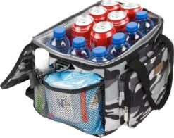 Packaway 4 Laags Geïsoleerde Koeltas - Lunchtas 15 Liter - Camouflage Grijs -Bo-Camp Verkoop 1200x952 1