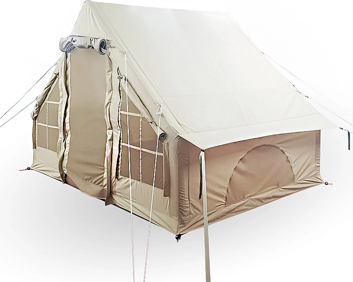 Opblaasbare vier persoons tent beige 300x200x210 cm Opblaasbare Vier Persoons Tent Beige 300x200x210 Cm -Bo-Camp Verkoop 1200x960 9