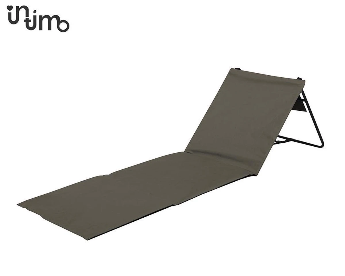 Intimo Strandmat - 2 Stuks - Grijs - 100x51x41cm Intimo Strandmat - 2 Stuks - Grijs - 100x51x41cm -Bo-Camp Verkoop