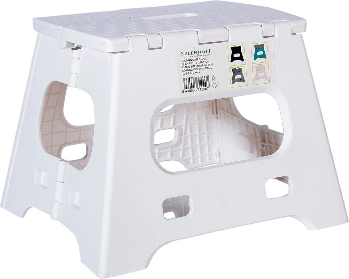 Splendole Opstapje Inklapbaar Caravanopstapje - Opvouwbaar - 120 kg - 27 cm krukje Wit Splendole Opstapje Inklapbaar Caravanopstapje - Opvouwbaar - 120 Kg - 27 Cm Krukje Wit -Bo-Camp Verkoop 1200x961 3