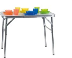 Merkloos Campingtafel - Opklapbaar - 75 X 55 X 70 Cm - Compact - Met Handvat 6 Merkloos Campingtafel - Opklapbaar - 75 X 55 X 70 Cm - Compact - Met Handvat -Bo-Camp Verkoop 1200x963