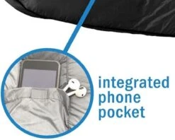 HikeMeister Mummy Slaapzak 1600 Gram - Kamperen - Zwart - Ca. 220 X 80 Cm - Met Binnenzak - Comfortzone: 0-15 Graden - Draagtas 4 HikeMeister Mummy Slaapzak 1600 Gram - Kamperen - Zwart - Ca. 220 X 80 Cm - Met Binnenzak - Comfortzone: 0-15 Graden - Draagtas -Bo-Camp Verkoop 1200x964 1