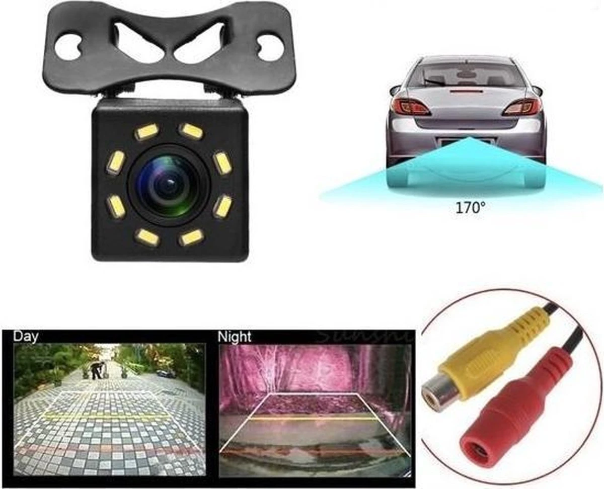 iBello HD Achteruitrijcamera Universeel, night vision met 8 LEDs. Parkeer Camera IBello HD Achteruitrijcamera Universeel, Night Vision Met 8 LEDs. Parkeer Camera -Bo-Camp Verkoop 1200x972 4