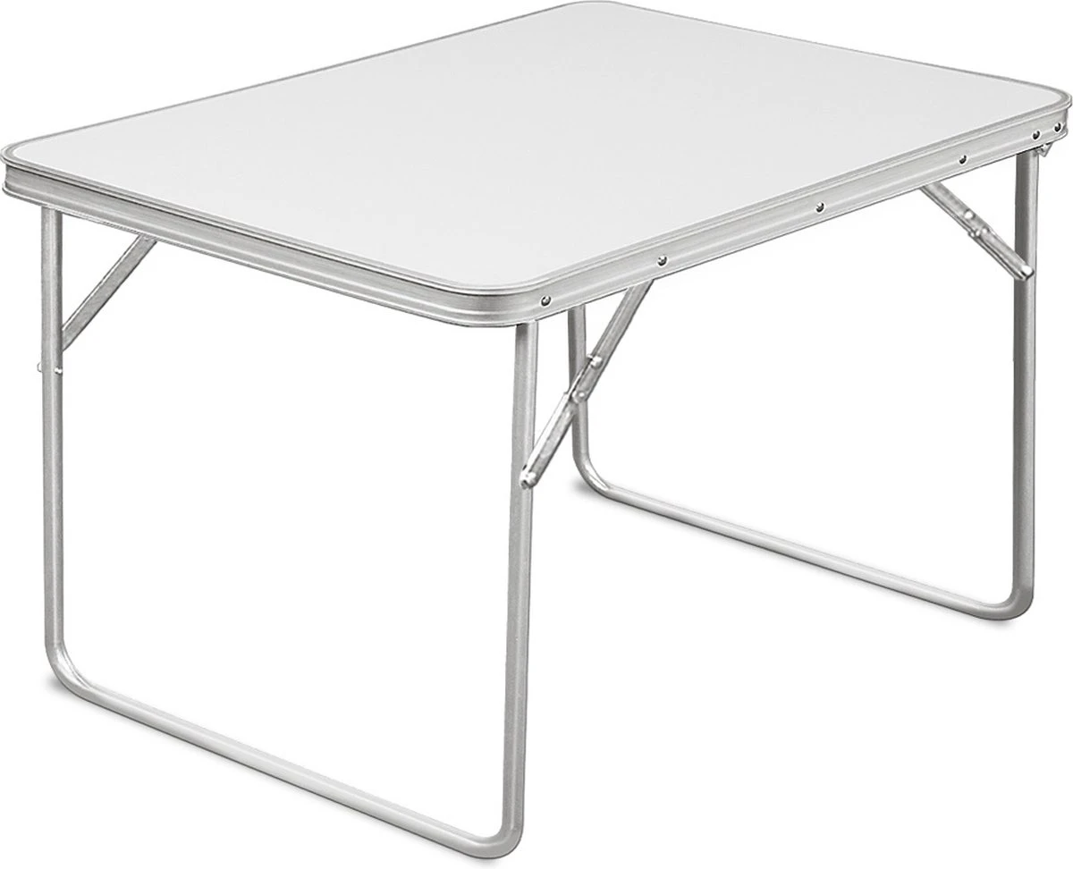 Aluminium Inklapbare Tuintafel - Campingtafel - 80x60x68 cm Merkloos Aluminium Inklapbare Tuintafel - Campingtafel - 80x60x68 Cm -Bo-Camp Verkoop