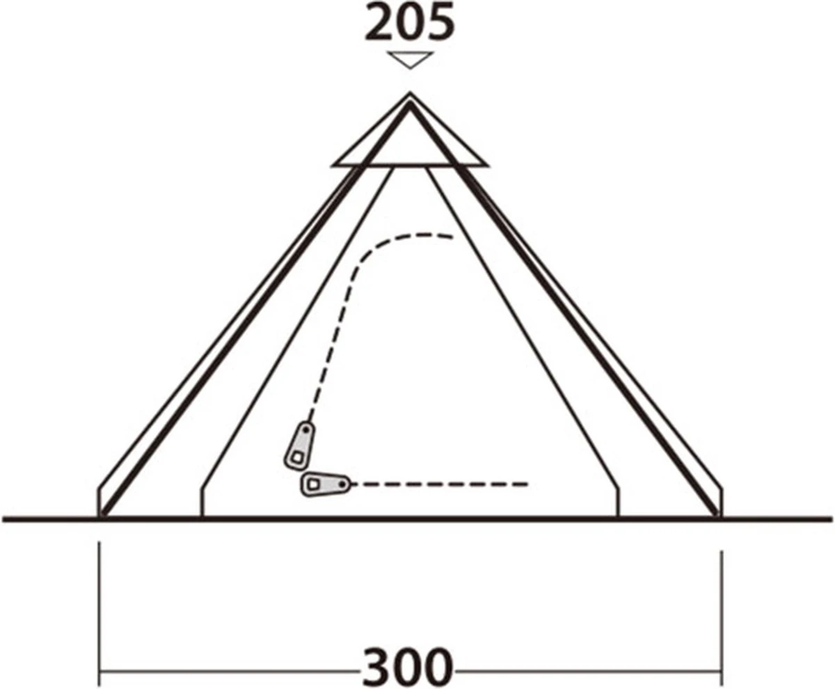 Easy Camp Tent Bolide 400 - Rood - 4 Persoons Easy Camp Tent Bolide 400 - Rood - 4 Persoons -Bo-Camp Verkoop 1200x990 4