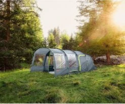 Coleman Vail 4L Tunneltent - Familie Tent - 4-Persoons - Grijs/Groen -Bo-Camp Verkoop 1200x996 1