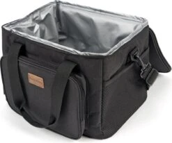 Packaway 4 Laags Geïsoleerde Koeltas - Lunchtas 15 Liter - Zwart -Bo-Camp Verkoop 1200x999 4