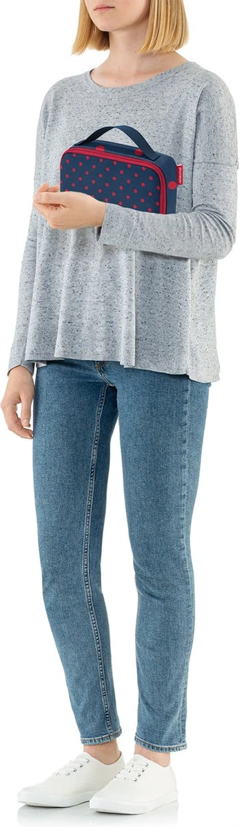 Reisenthel Thermocase Lunchbox - 1,5L - Mixed Dots Red Rood Reisenthel Thermocase Lunchbox - 1,5L - Mixed Dots Red Rood -Bo-Camp Verkoop 347x1200 3