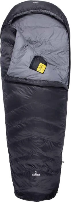 NOMAD® Taurus 400 Slaapzak | 210x80cm Grijs | Lichtgewicht & Kwalitatief | Slaapzak | Incl Hoes -Bo-Camp Verkoop 427x1200 1