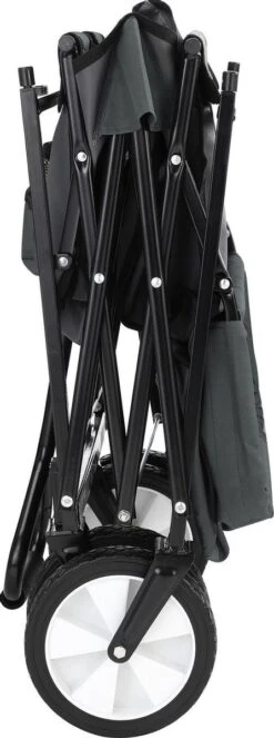 Monzana Bolderkar Opvouwbaar - 100 Liter - Met Afneembaar Dak Grijs 7 Monzana Bolderkar Opvouwbaar - 100 Liter - Met Afneembaar Dak Grijs -Bo-Camp Verkoop 447x1200