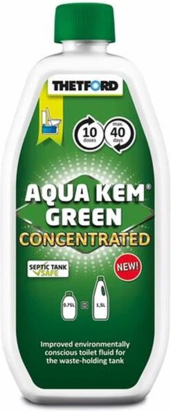 Thetford Aqua Kem Green - Concentrated - 0,75L -Bo-Camp Verkoop 500x1200 4