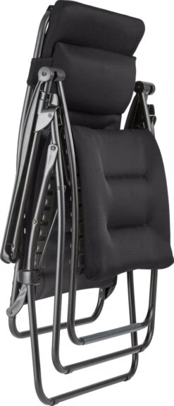 Lafuma RSX XL Clip Air Comfort - Relaxstoel - Verstelbaar - Inklapbaar - Zero Gravity - Acier -Bo-Camp Verkoop 516x1200