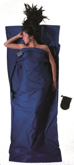 Cocoon TravelSheet - Lakenzak - Katoen - Ultramarine Blue 2 Cocoon TravelSheet - Lakenzak - Katoen - Ultramarine Blue -Bo-Camp Verkoop 537x1200