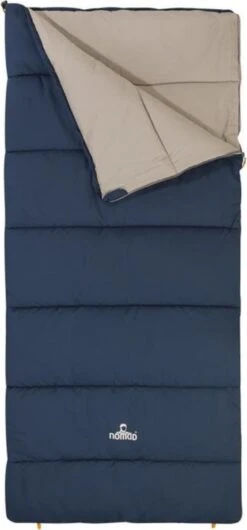 NOMAD® Brisbane Slaapzak | 205x80cm Blauw | Lichtgewicht & Kwalitatief | Dekenmodel Slaapzak | Incl Hoes -Bo-Camp Verkoop 559x1200