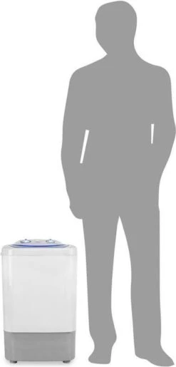 OneConcept SG002 Mini-Waschmaschine Voor 2,8 Kg - 250W Wasvermogen - 2 Programma's - Waterdicht - Wit 2 OneConcept SG002 Mini-Waschmaschine Voor 2,8 Kg - 250W Wasvermogen - 2 Programma's - Waterdicht - Wit -Bo-Camp Verkoop 575x1200