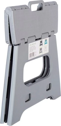 Splendole Opstapje Inklapbaar Caravanopstapje - Opvouwbaar - 120 Kg - 27 Cm Krukje Grijs -Bo-Camp Verkoop 579x1200 2