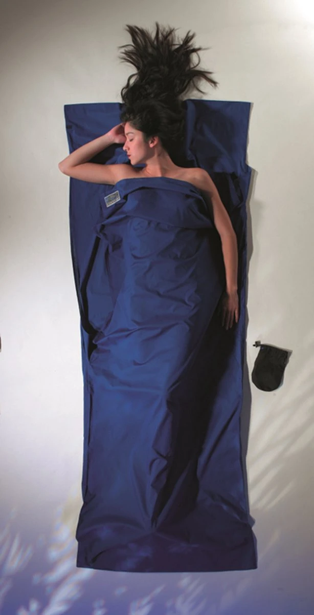 Cocoon TravelSheet - Lakenzak - Katoen - Ultramarine Blue Cocoon TravelSheet - Lakenzak - Katoen - Ultramarine Blue -Bo-Camp Verkoop