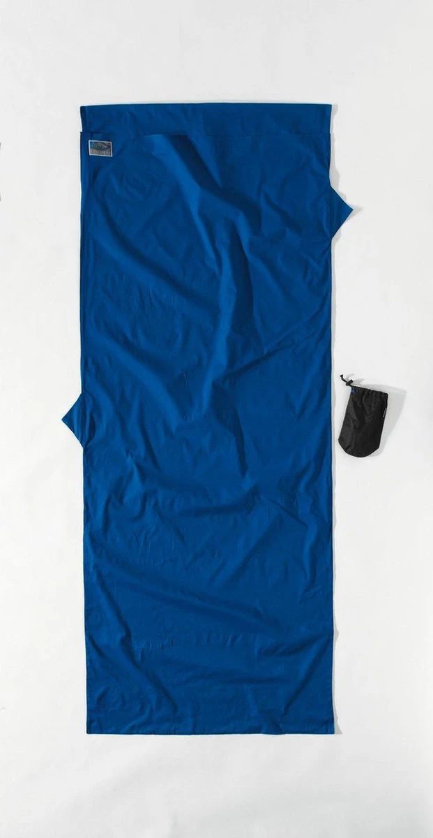 Cocoon TravelSheet - Lakenzak - Katoen - Ultramarine Blue Cocoon TravelSheet - Lakenzak - Katoen - Ultramarine Blue -Bo-Camp Verkoop 621x1200 2