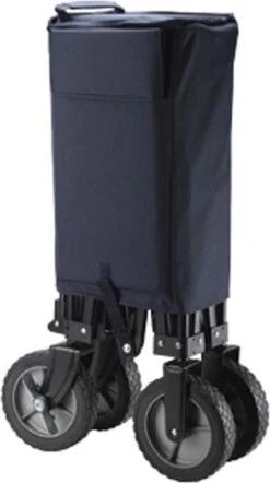 Campart Bolderkar HC-0910 - Opvouwbaar - Bolderwagen Met Stevig Harmonicaframe - Inclusief Opbergtas En Bodemplaat - Blauw -Bo-Camp Verkoop 671x1200 2