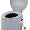 NordFalk Draagbaar Campingtoilet 6 Liter - Camping Toilet Met Binnenemmer - Incl. Deksel En Rolhouder