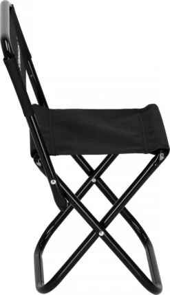 Springos Campingstoel | Kampeerstoel | Vouwstoel | Klapstoel | Zwart -Bo-Camp Verkoop 691x1200