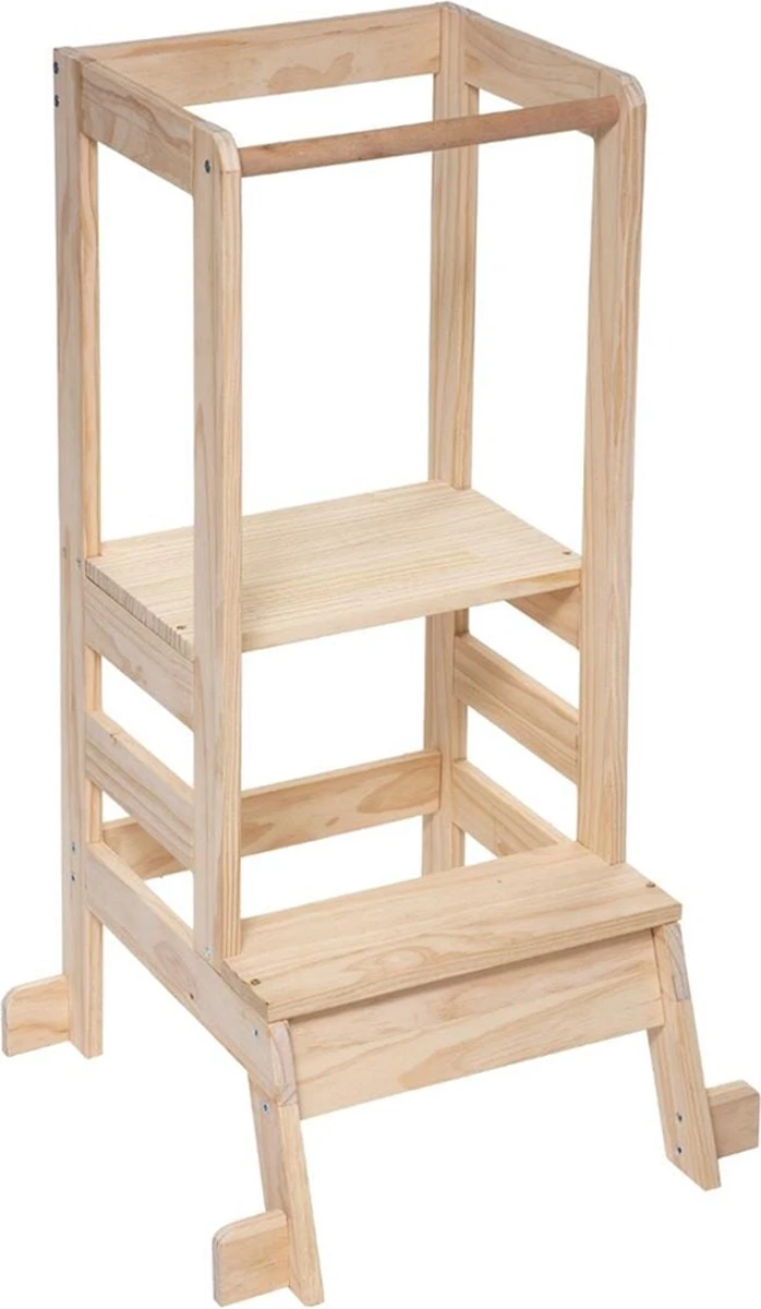 Eazy Living Leertoren - Opstapkruk voor Kinderen Berthe Merkloos Eazy Living Leertoren - Opstapkruk Voor Kinderen Berthe -Bo-Camp Verkoop 698x1200 2