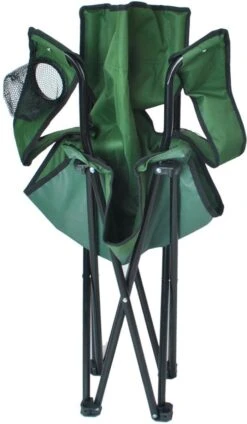 Campingstoel - Inklapbaar Visstoel - Vouwstoel - Comfortabel - Opvouwbaar Stoel - Max. 120 KG - Groen - Rheme -Bo-Camp Verkoop 699x1200