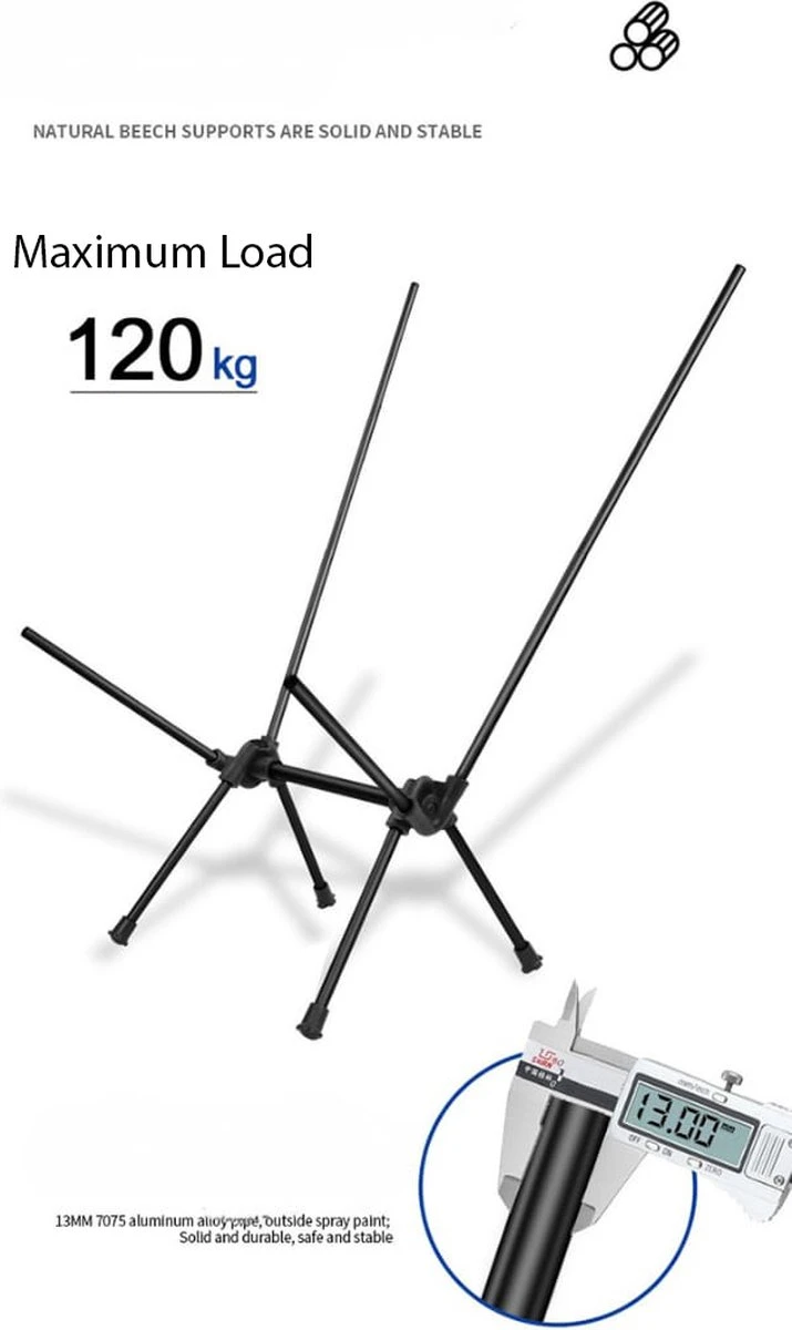 Lopoleis® Campingstoel – Campingstoel opvouwbaar – Visstoel – Vouwstoel – Strandstoel – Inklapbaar – Lichtgewicht – Outdoor Stoel - Hoge Rugleuning Lopoleis® Campingstoel – Campingstoel Opvouwbaar – Visstoel – Vouwstoel – Strandstoel – Inklapbaar – Lichtgewicht – Outdoor Stoel - Hoge Rugleuning -Bo-Camp Verkoop